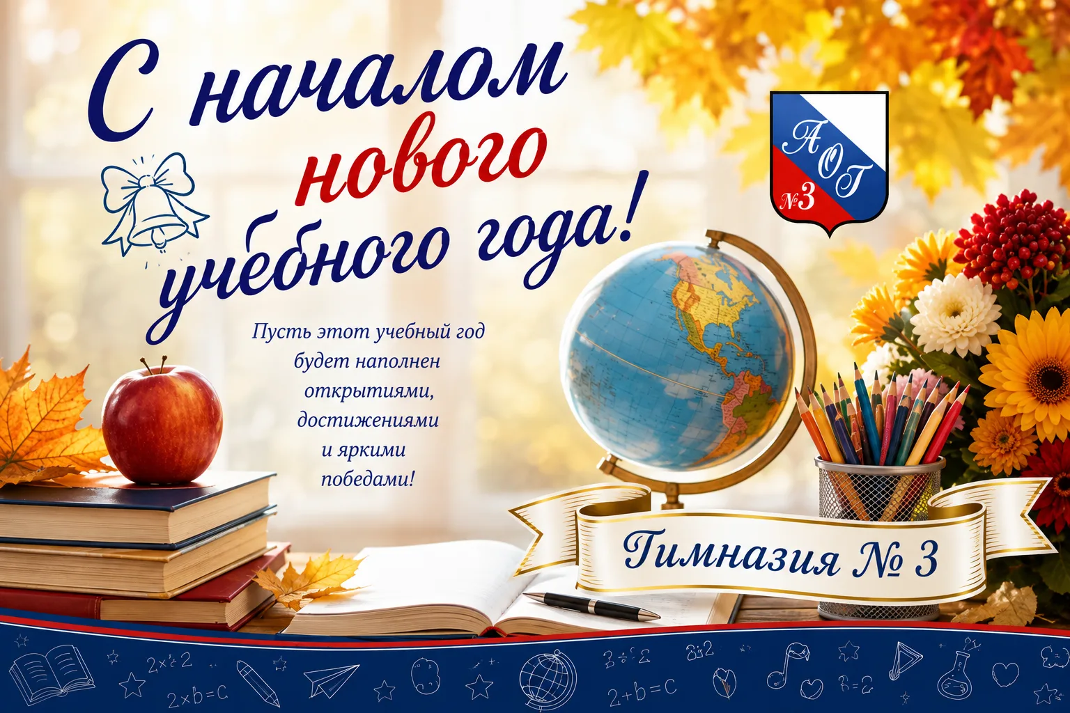 📚 Расписание звонков на 1 сентября
