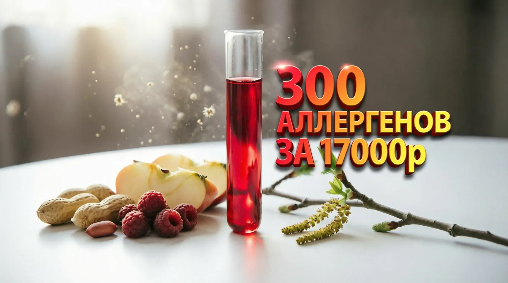 🤗 В сезон аллергий высокотехнологичное обследование на аллергены, молекулярная диагнос...