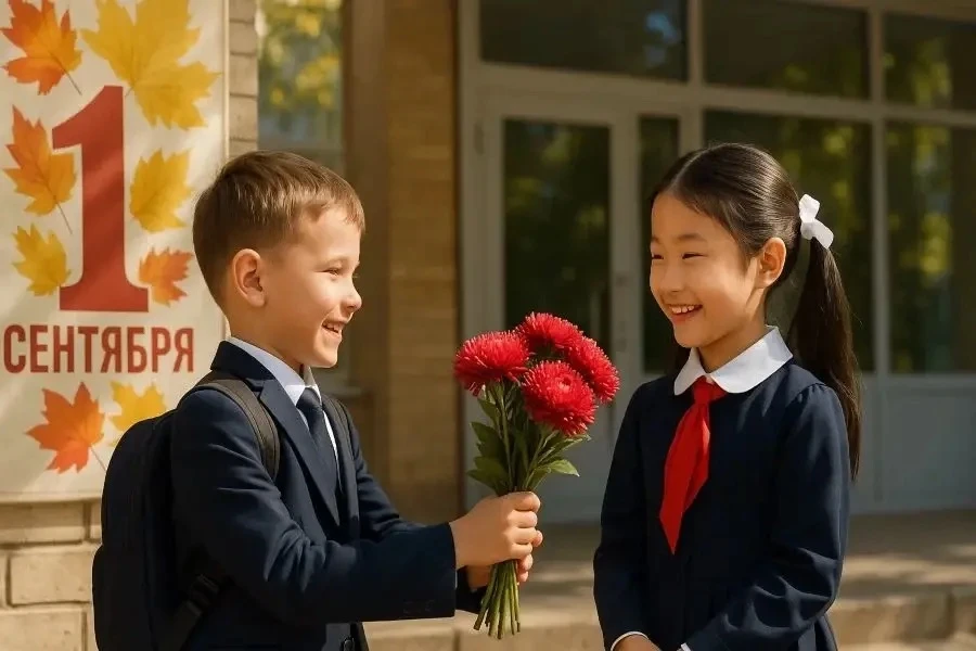 开学快乐kāixué kuàilè С началом учебного года! / Веселого начала семестра!
