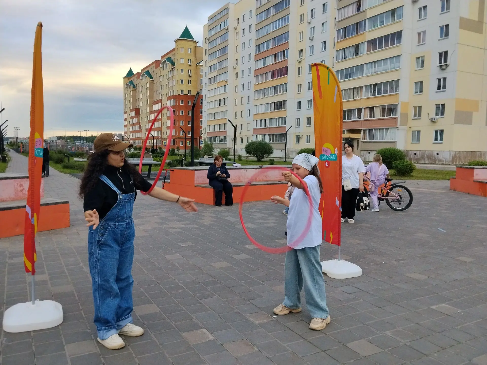 В рамках масштабного республиканского проекта «Лето в Татарстане» в сквере "Сад у дома"...