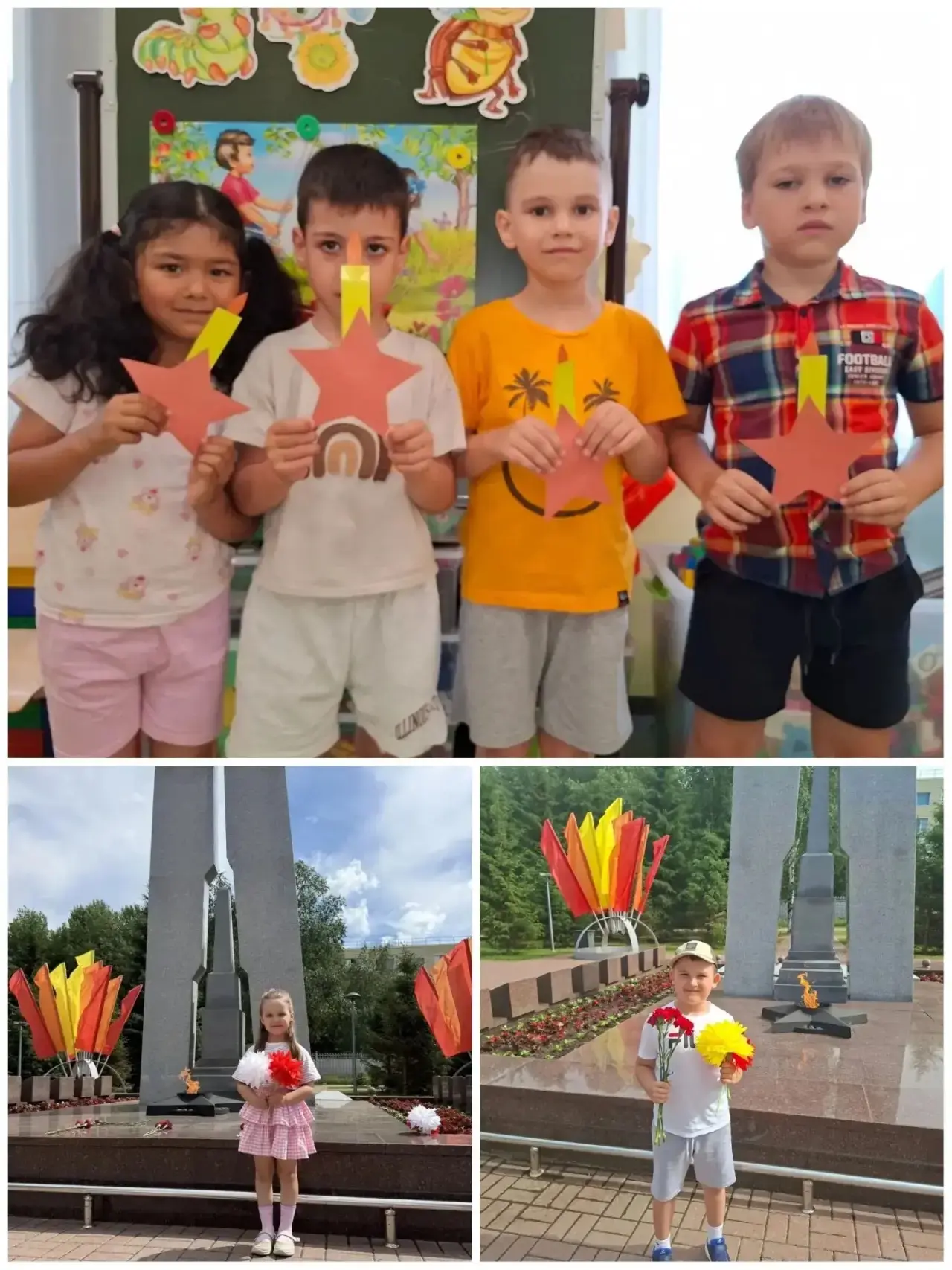 🕯️ Маленькая свеча в детской руке становится символом огромной благодарности и памяти.
