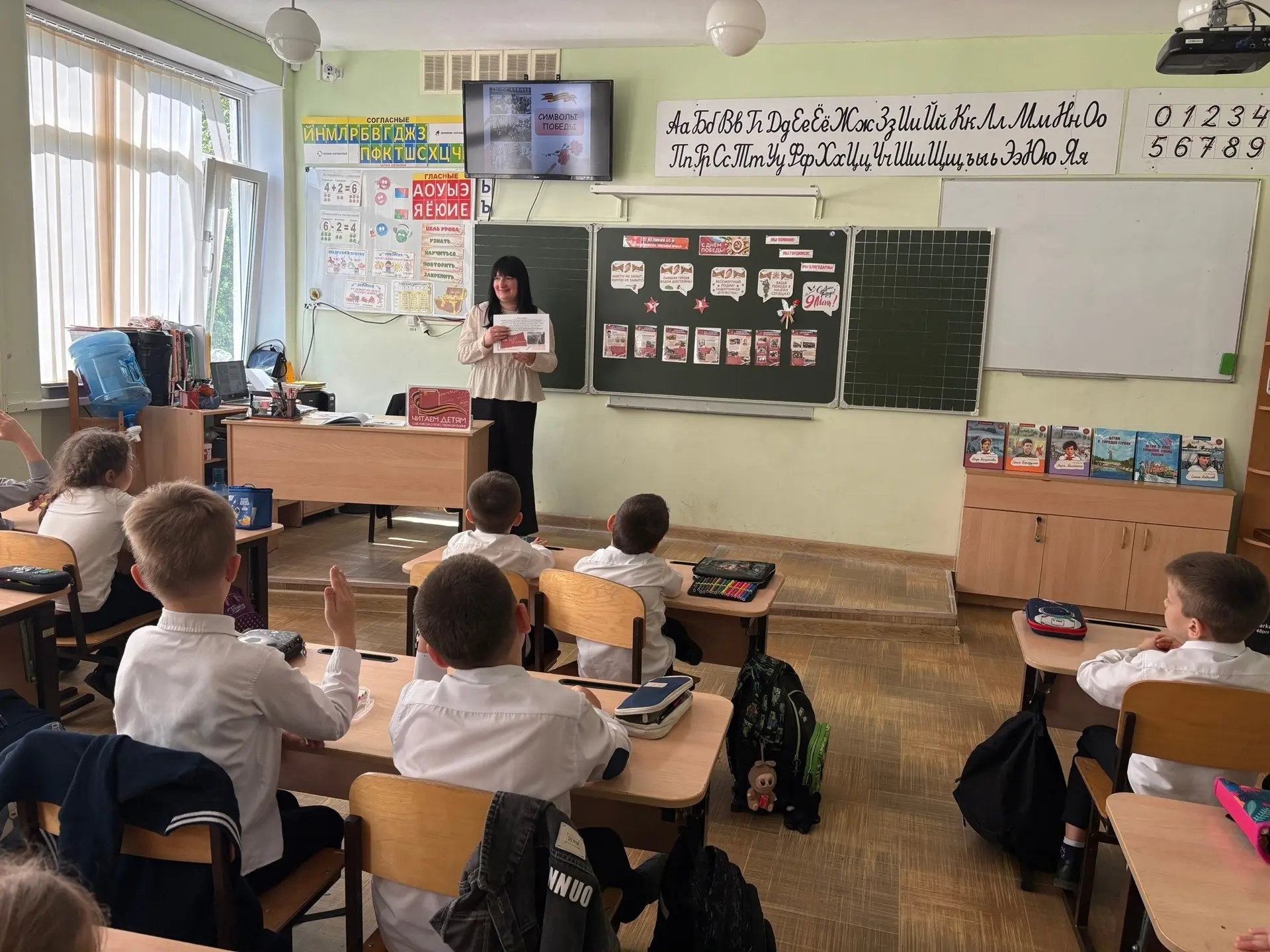 Великая Отечественная война — Великая Победа ✨ 

Сотрудники детской библиотеки-филиала №3 провели дл