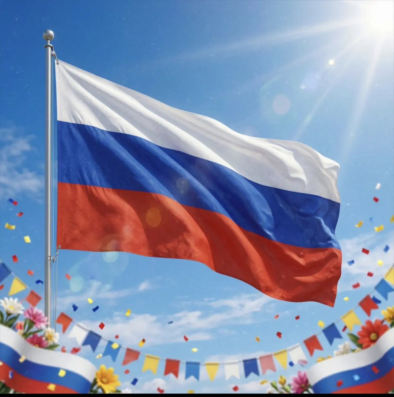 🎉 С Днём Государственного флага Российской Федерации! 🇷🇺