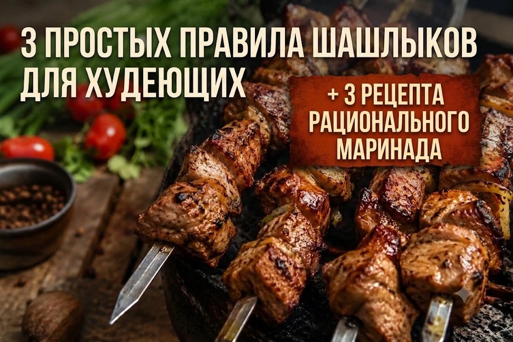 Лето - это маленькая жизнь. Природа, шашлыки, но что делать, если вы худеете и хотите себя порадоват
