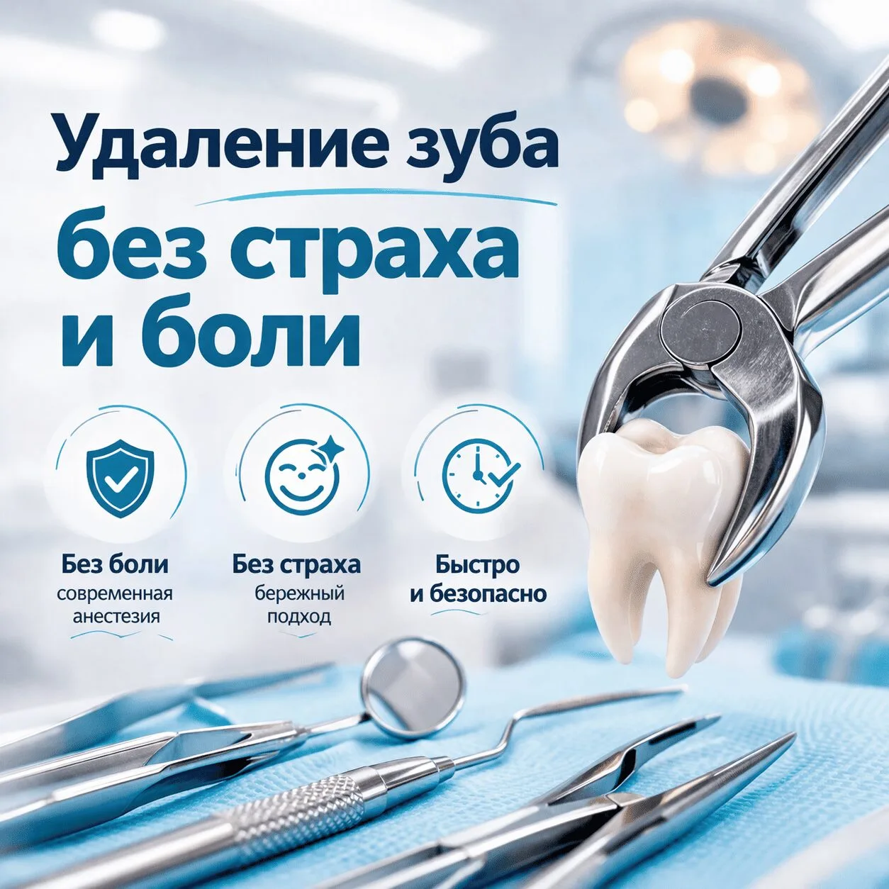 ЧТО НУЖНО ЗНАТЬ ПРО УДАЛЕНИЕ ЗУБА