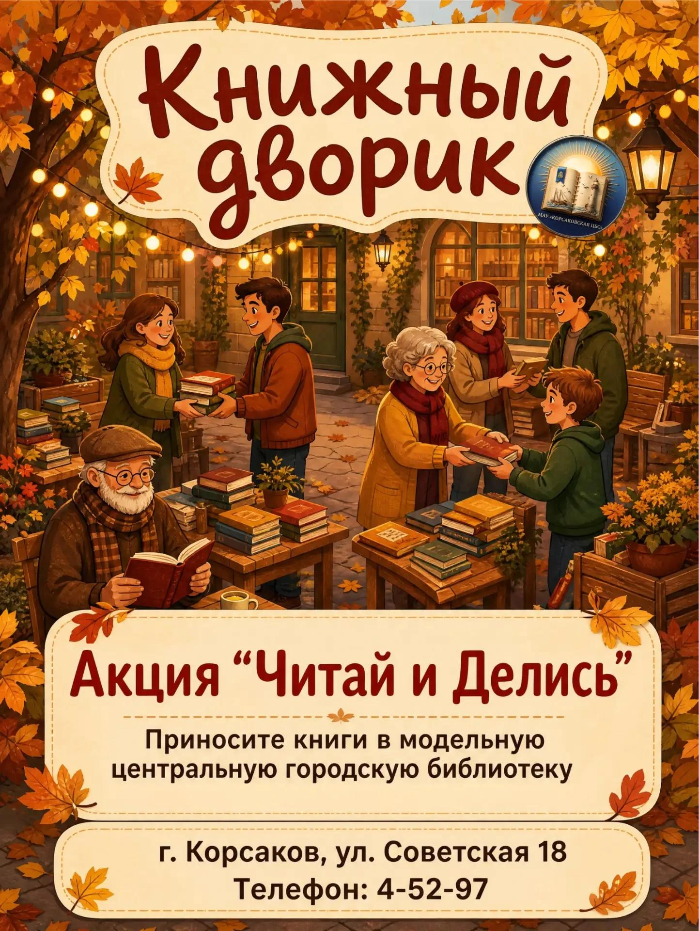 📙 Акция «Читай и делись»