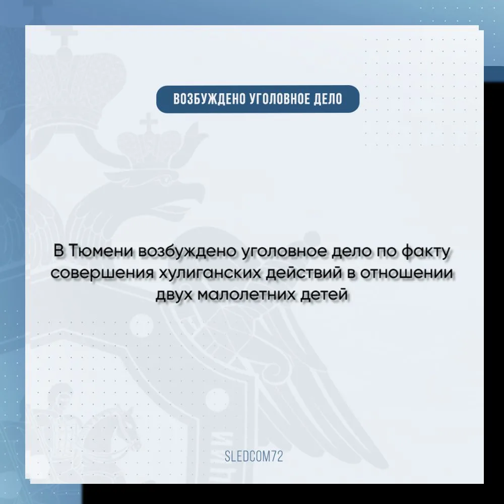 🎙️комментарий старшего помощника руководителя следственного управления СК РФ по Тюменс...