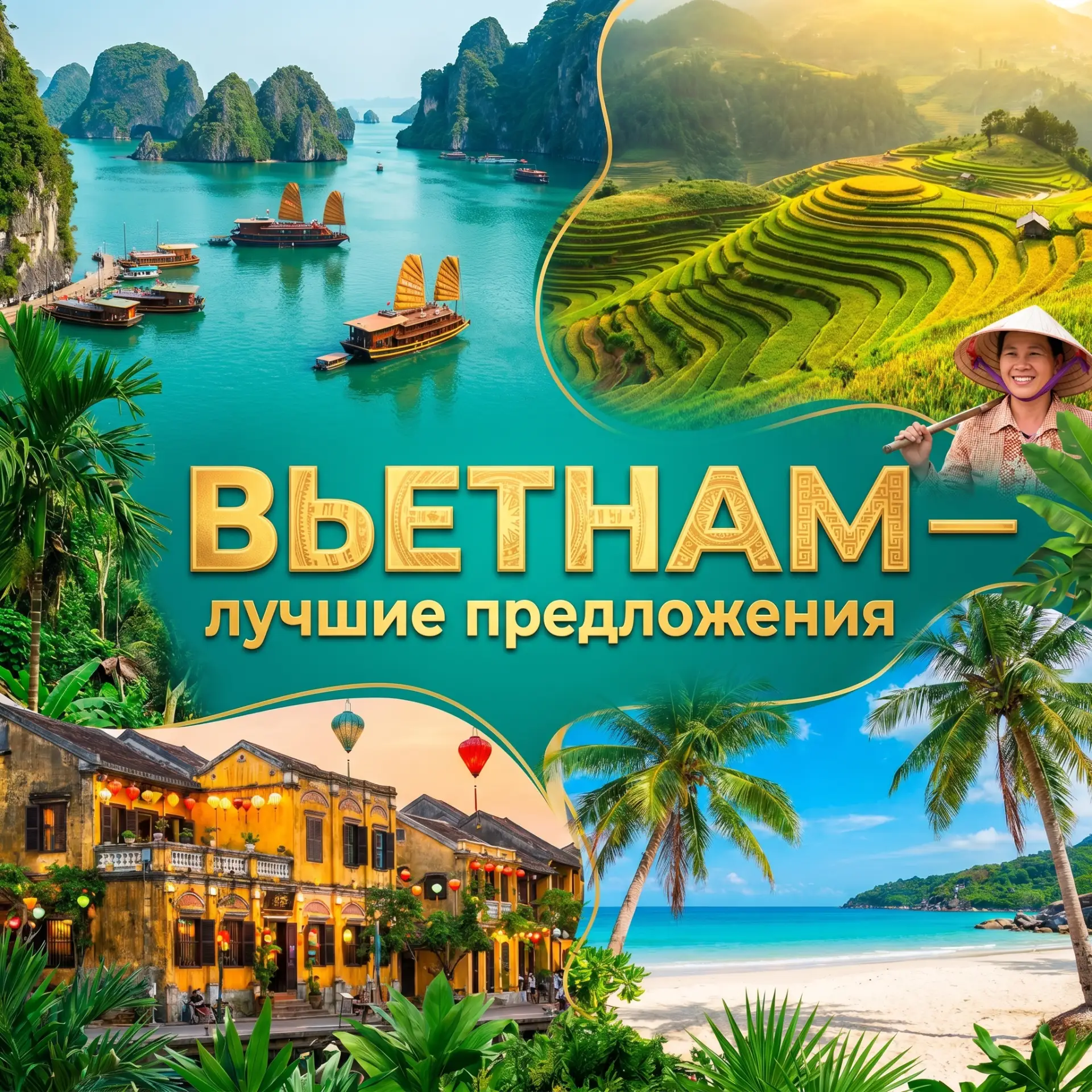 🧡 ВЬЕТНАМ — лучшие предложения с вылетом из Екатеринбурга! ✈️🇻🇳