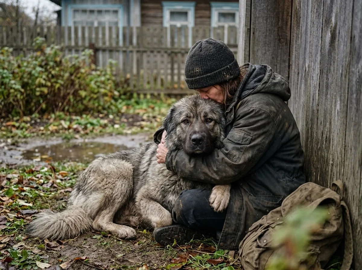 😳Бездомная костромичка украла чужого пса, чтобы греться с ним в холода