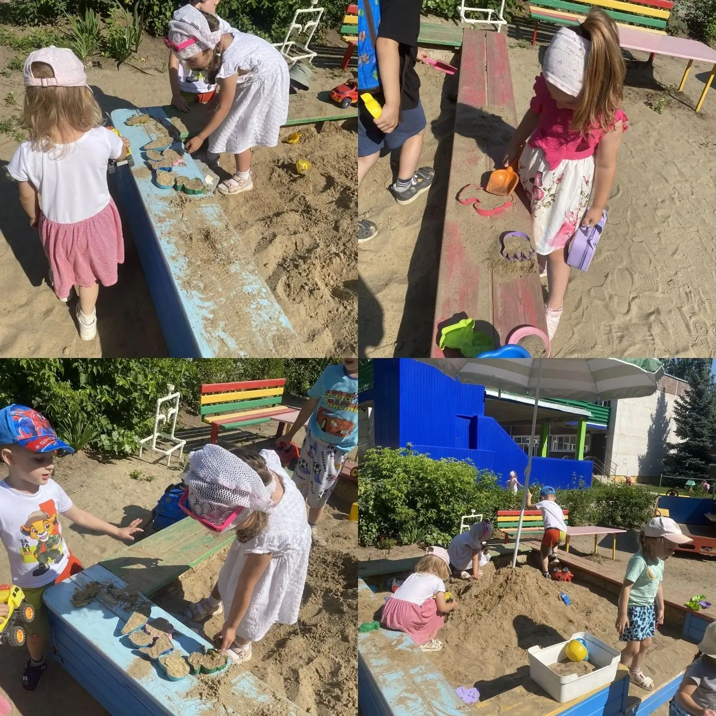 ☀️ Лето в детском саду: волшебство песочницы! ☀️Песочница — это целый мир, где каждый м...