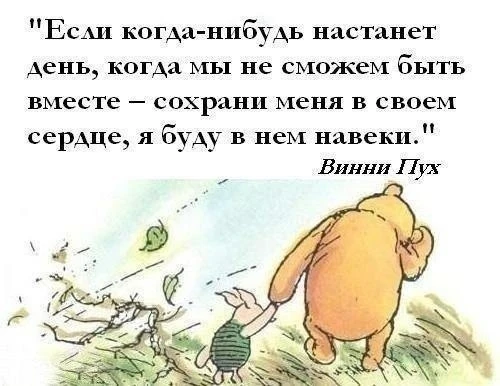 10 трогательных цитат из книги «Винни Пухе» Алана Милна!