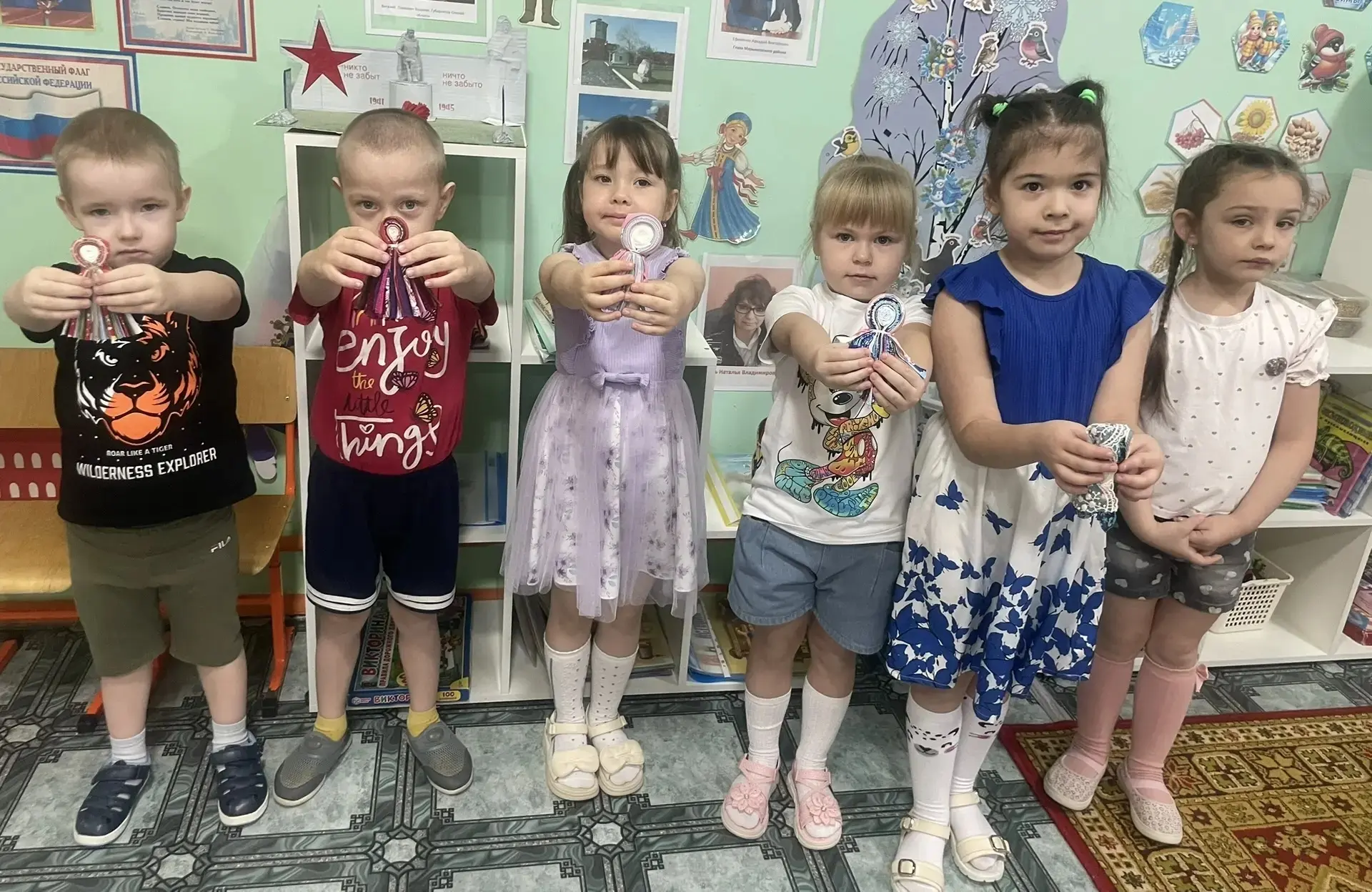 👨‍👩‍👧 В минувшие выходные дети старшей и подготовительной групп провели совместный д...