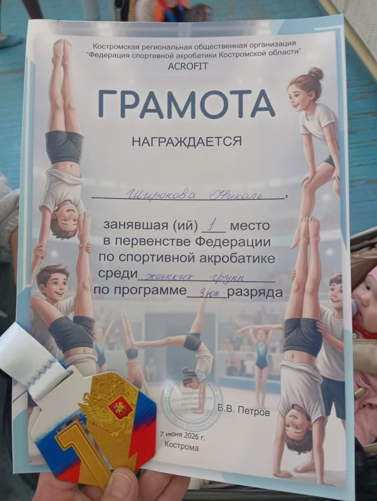 🏆 Широкова Николь (1В) и Агиевич Алиса (1А) заняли первое место в своей категории!

Девочки продемо