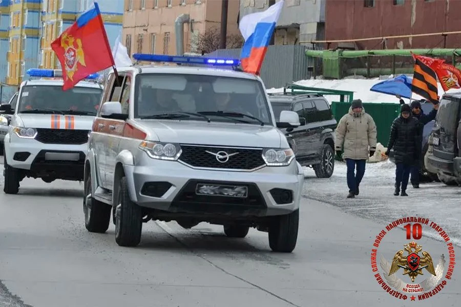 Росгвардейцы-дальневосточники приняли участие в автопробегах в честь Дня Победы   📢 В Республике Бур