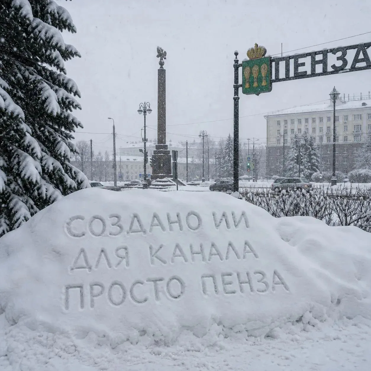 Синоптики предупреждают пензенцев об очень снежной зиме.