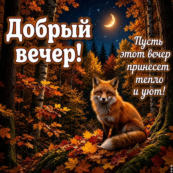 Вечерние открытки 🩷🩵🩶
