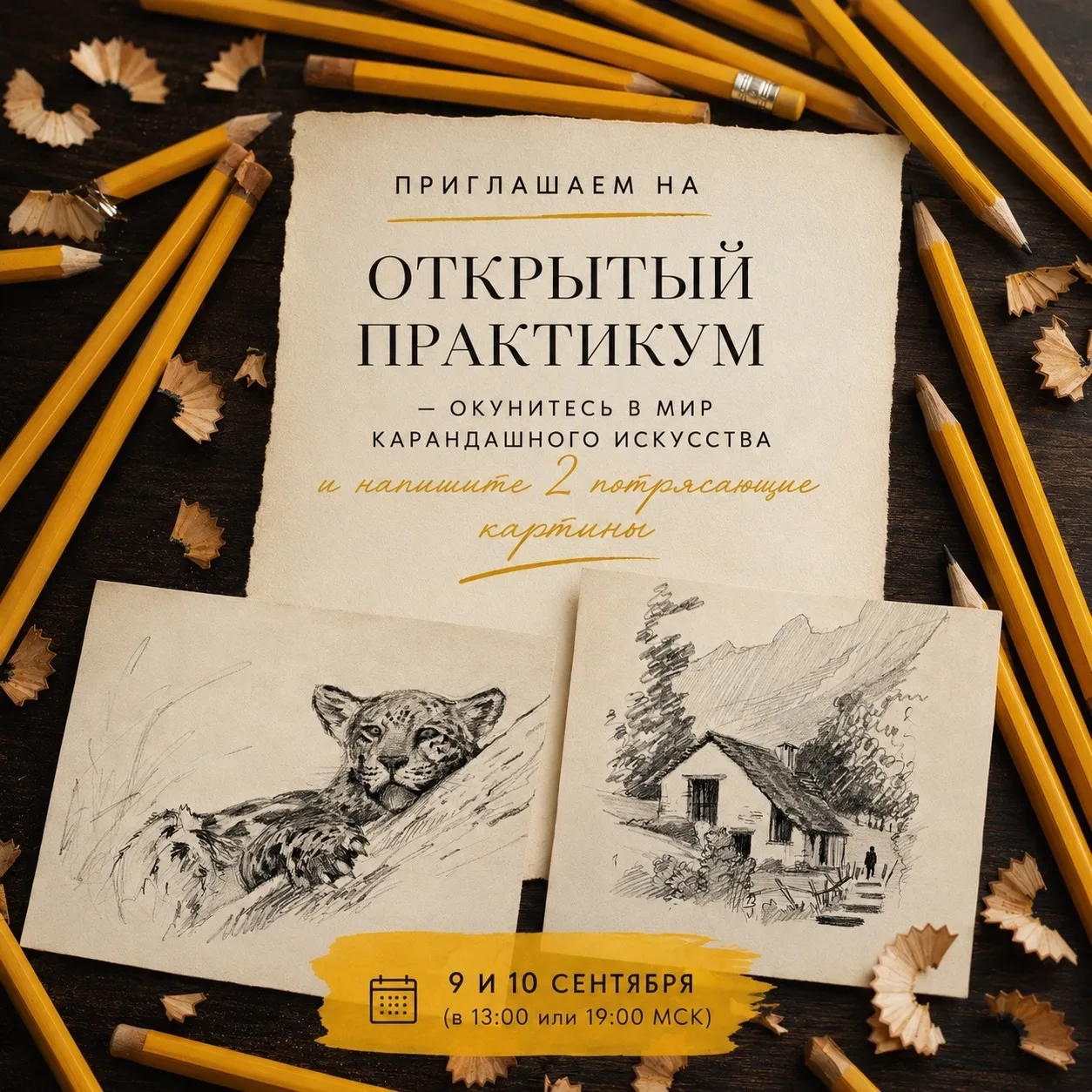 ВООРУЖАЙТЕСЬ КАРАНДАШАМИ: МЫ БУДЕМ ТВОРИТЬ👨🏻‍🎨