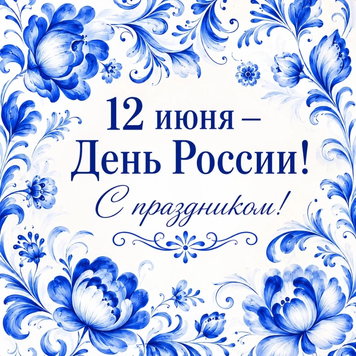 12 июня -День России.
