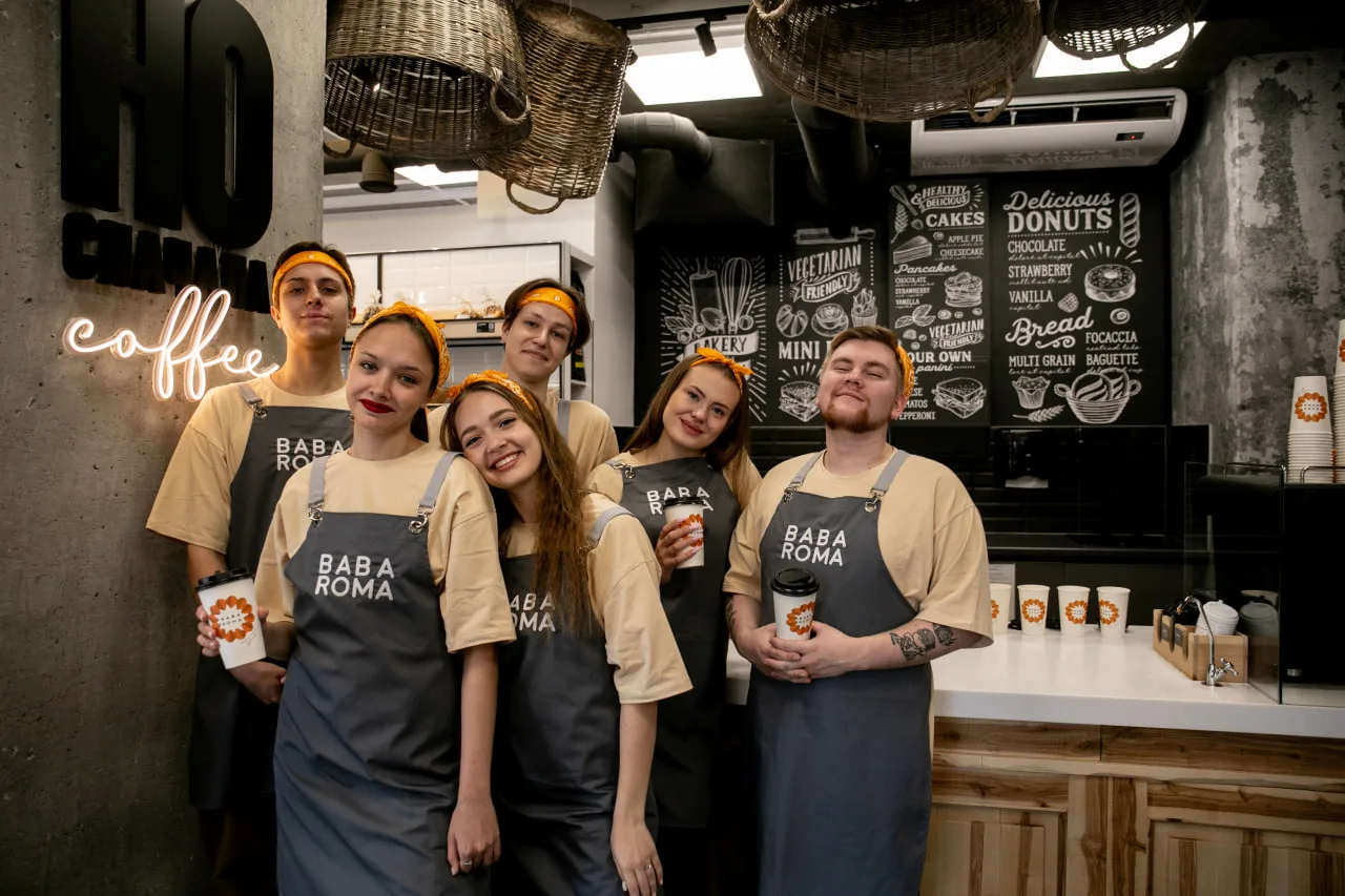 «BABA ROMA» открывает набор сотрудников на должность бариста!
