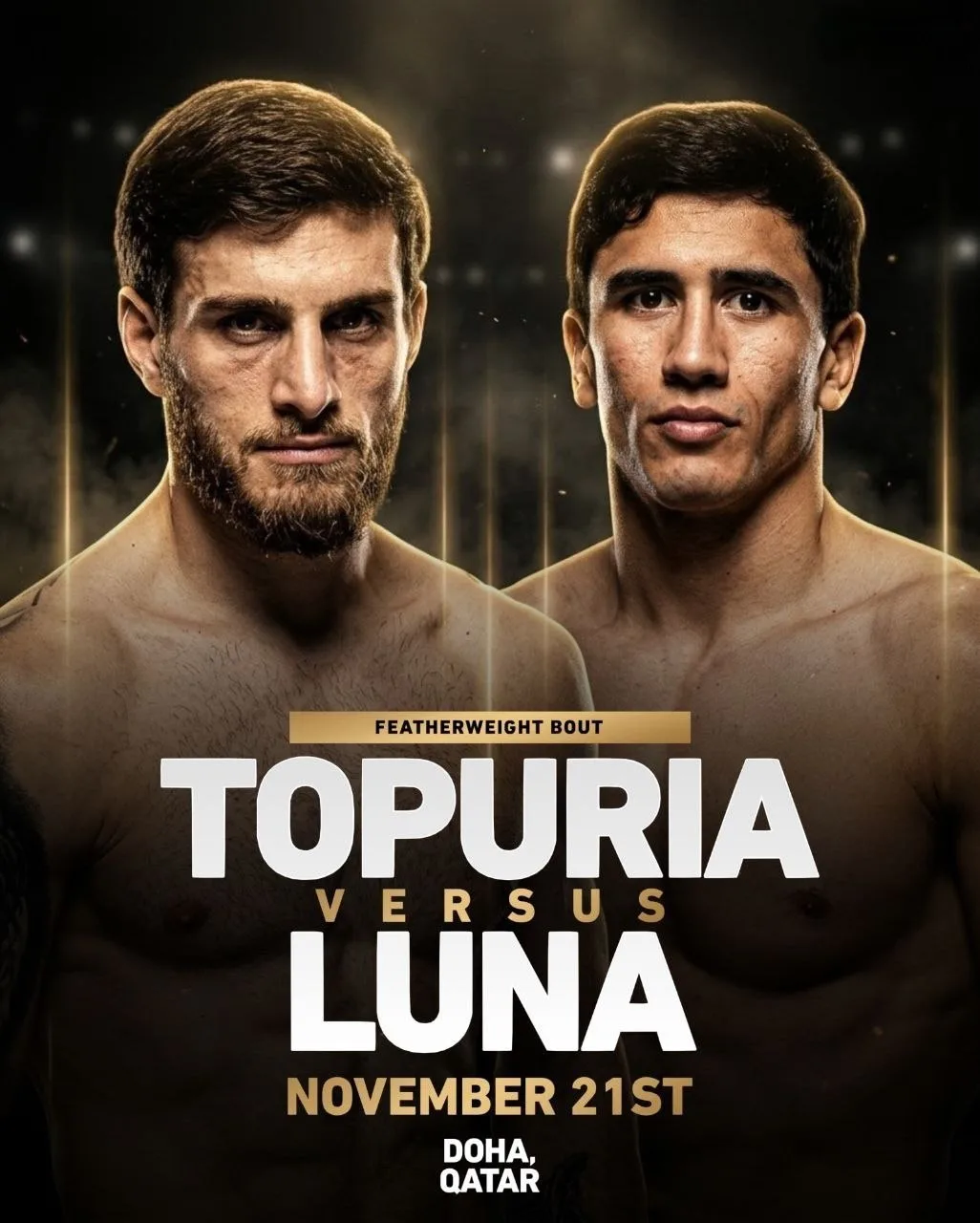🧨Александр Топурия против Сантьяго Луны на UFC Qatar