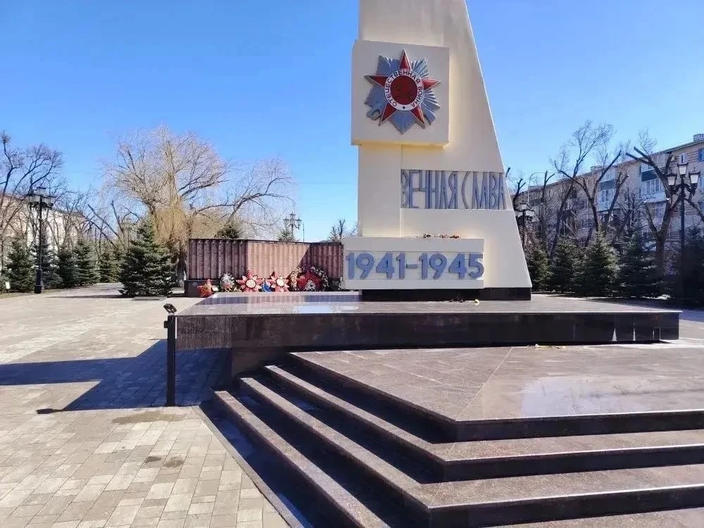В преддверии  празднование 81-й годовщины дня Победы в Великой Отечественной войны откр...
