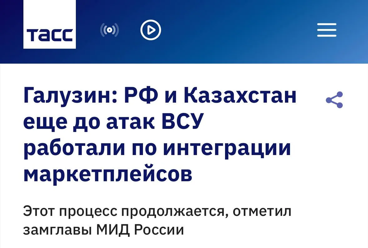 Ozon и Wildberries начали интеграцию в Казахстан ещё до атак по их складам, «работа на ...