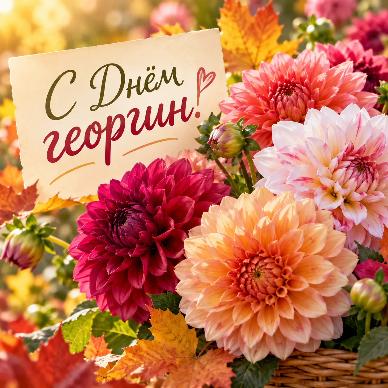 С Днём георгин! 🌺🍂