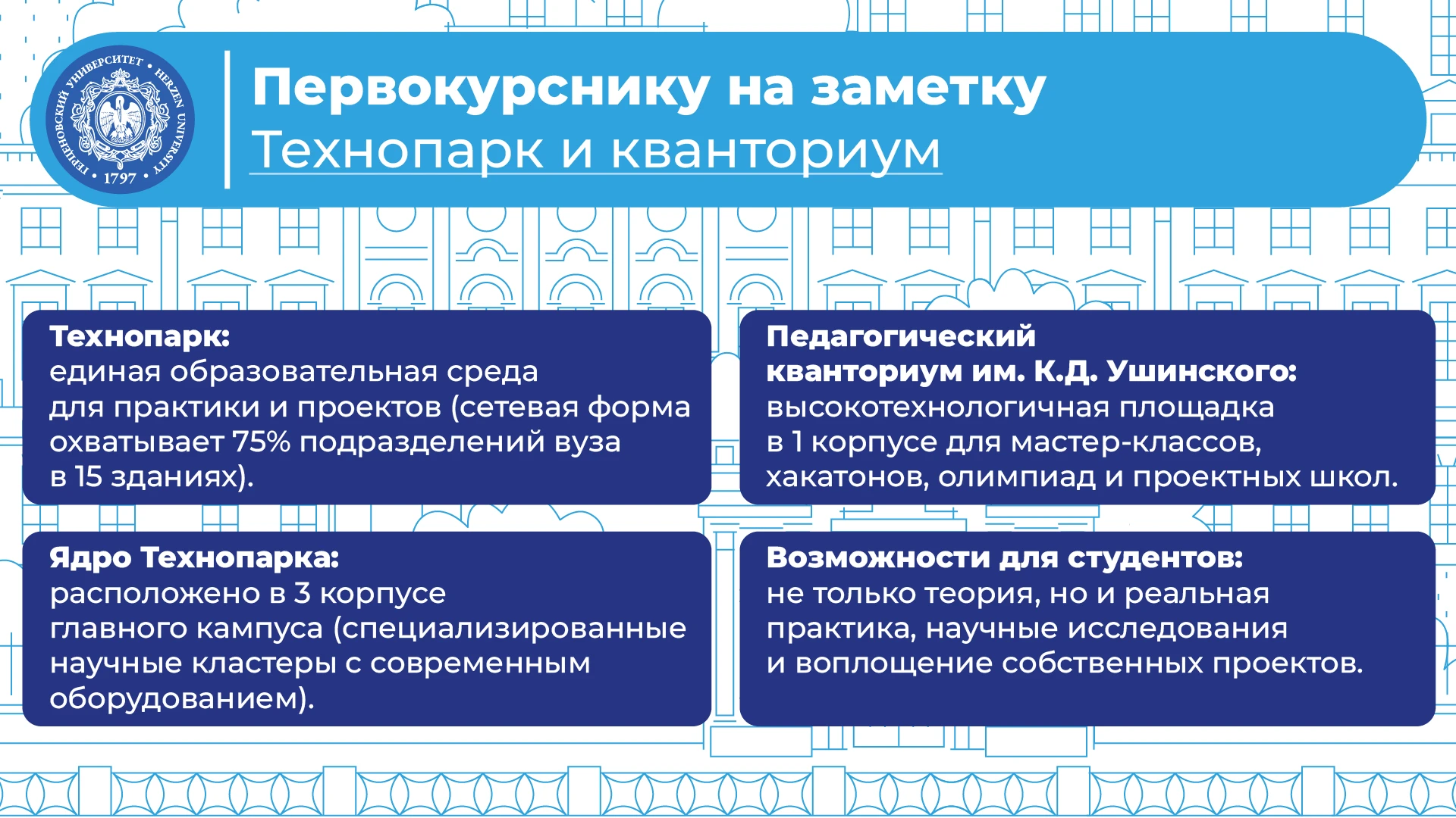 Первокурснику на заметку: Технопарк и Кванториум