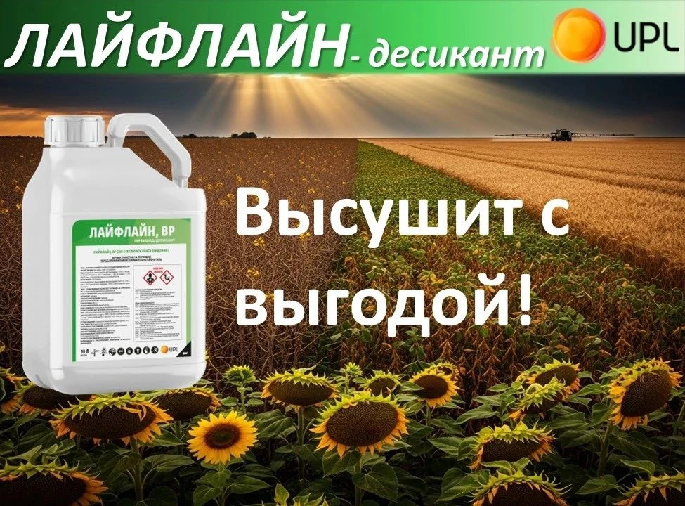 Десикация с выгодой – ЛАЙФЛАЙН от UPL
