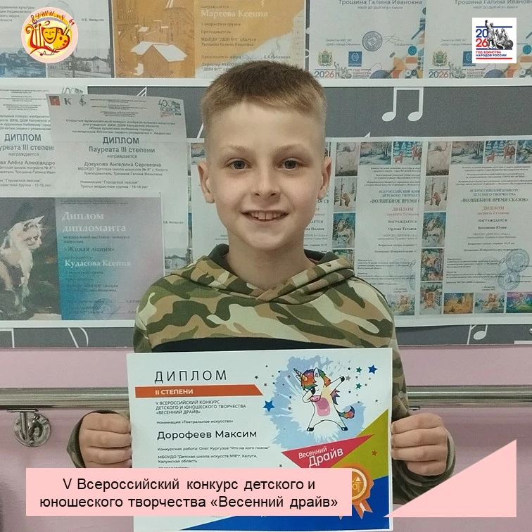 Результаты Всероссийского конкурса.