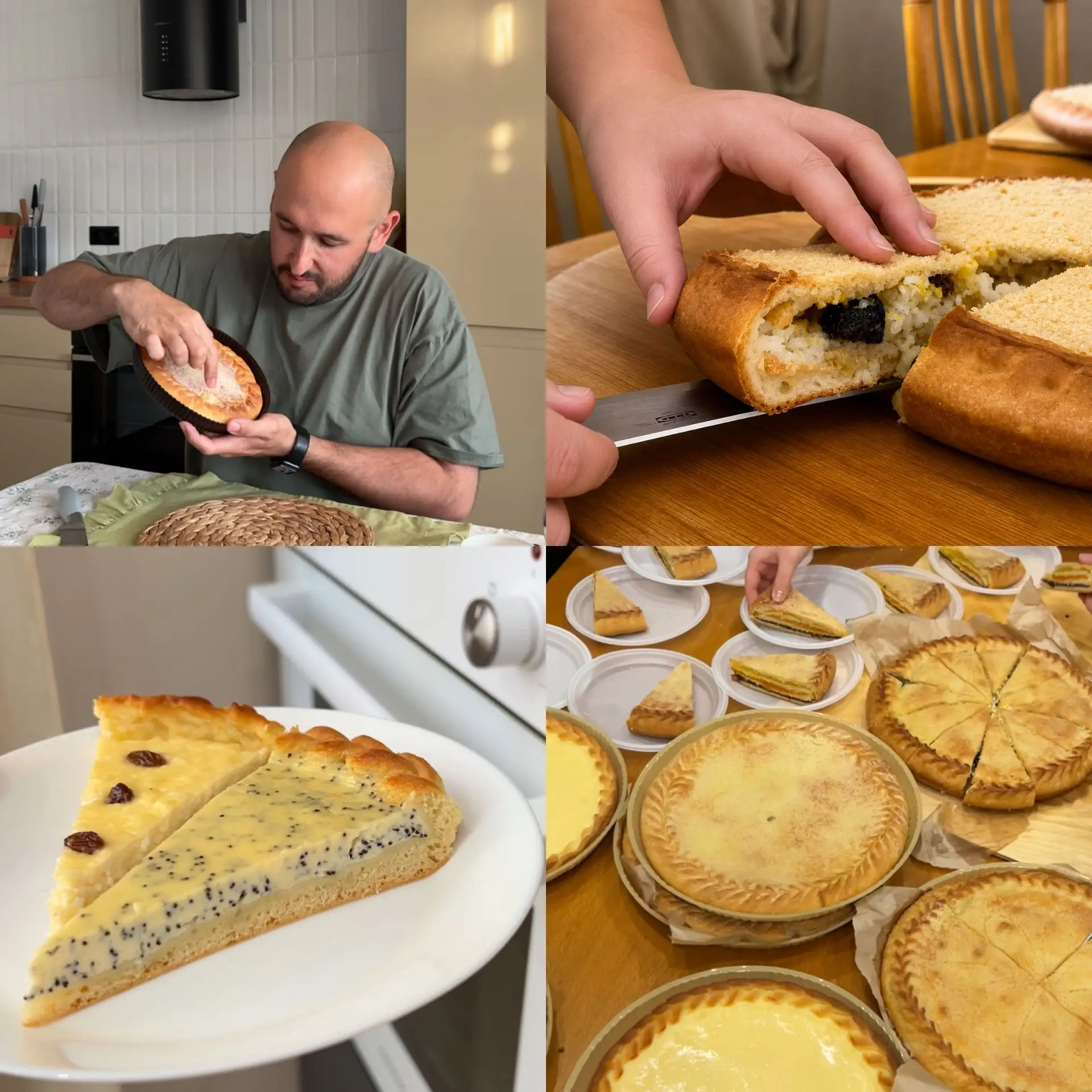 Я почти всегда сначала смотрю на разрез выпечки 😋