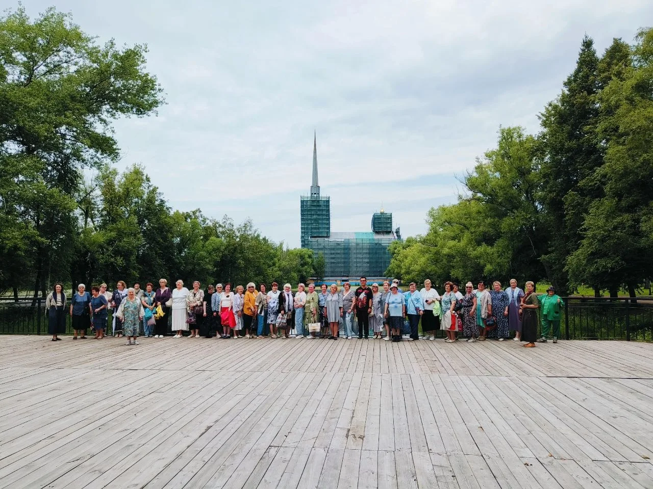 29 июля в Петропавловском парке прошла совместная программа "Школы русской культуры"  Д...