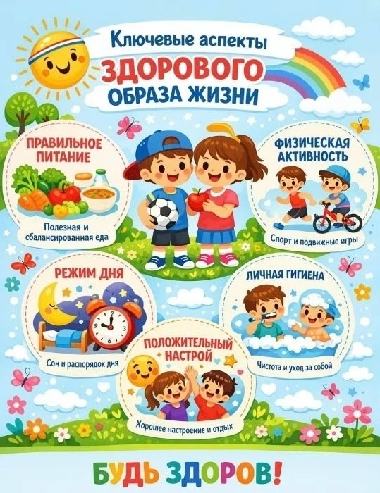 С заботой о здоровье — с самого детства 💚✨ Активисты Движения Первых, ученицы 10 «А» класса, побывал