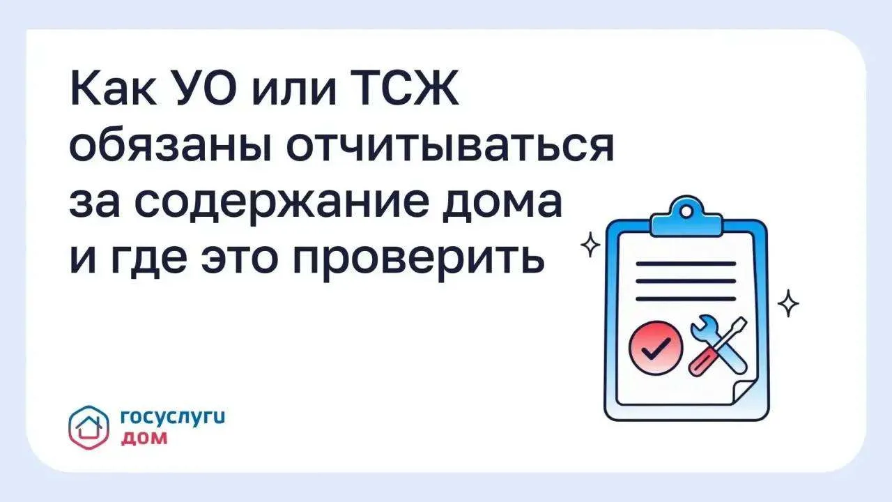 Как УО или ТСЖ обязаны отчитываться за содержание дома и где это проверить