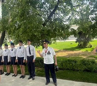 Сегодня у мемориала «Вечная слава» в городе Тамбов состоялась учебная подготовка руководителей отряд