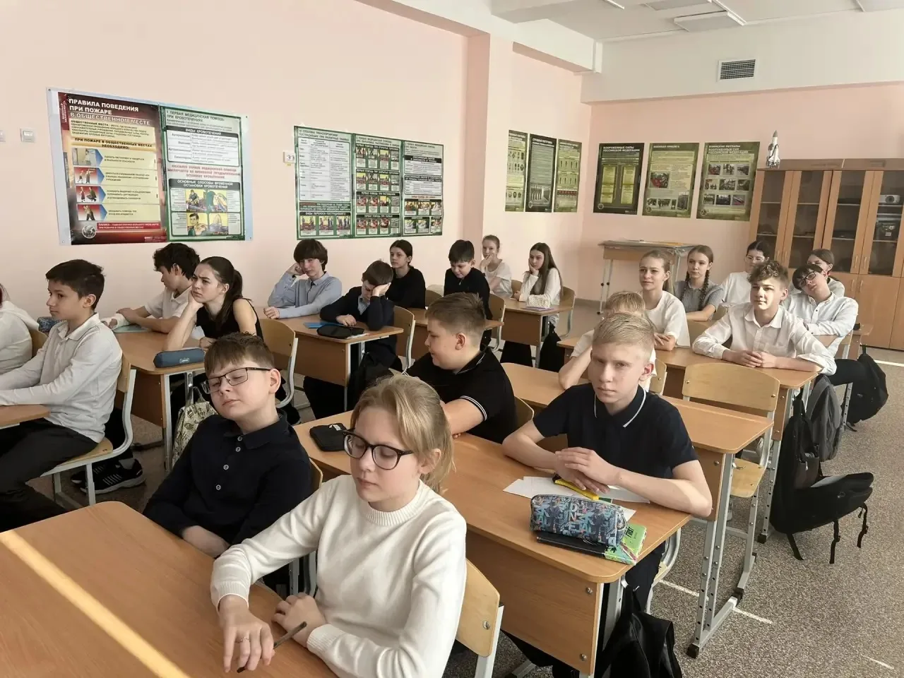☝️24 марта в Центре образования – школа №92 прошел Единый день безопасности.  ✅В рамках мероприятия 