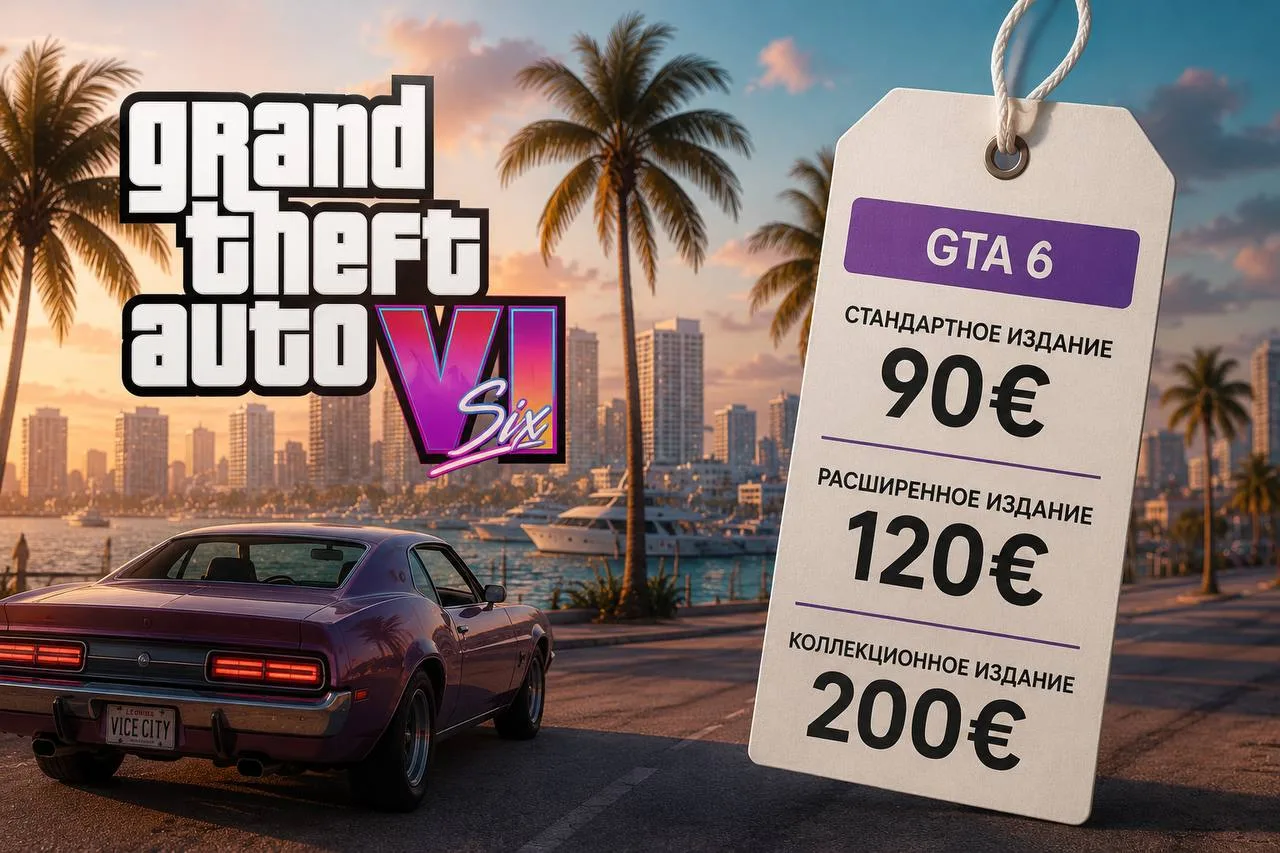 GTA 6 может получить ценник в 90 евро