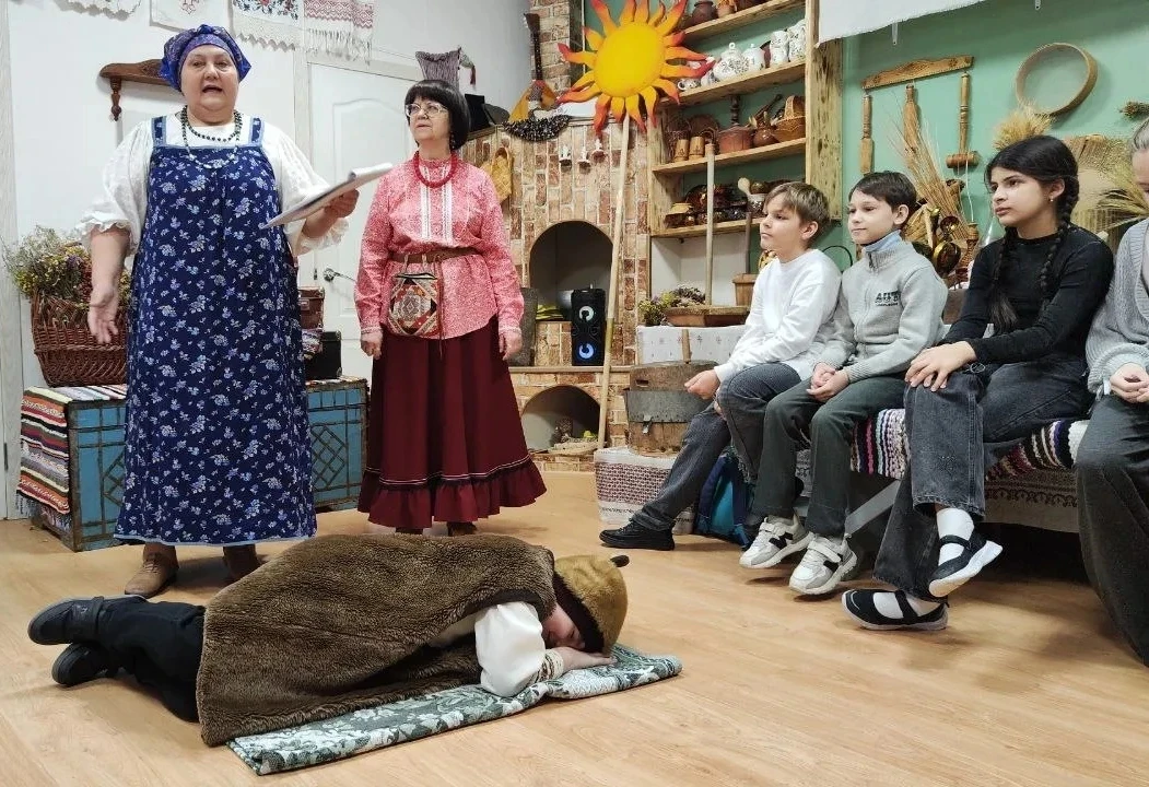 #МАОУСОШ22 | Центр народной культуры "Живая старина" Учащиеся 4 «Б» класса отправились в увлекательн
