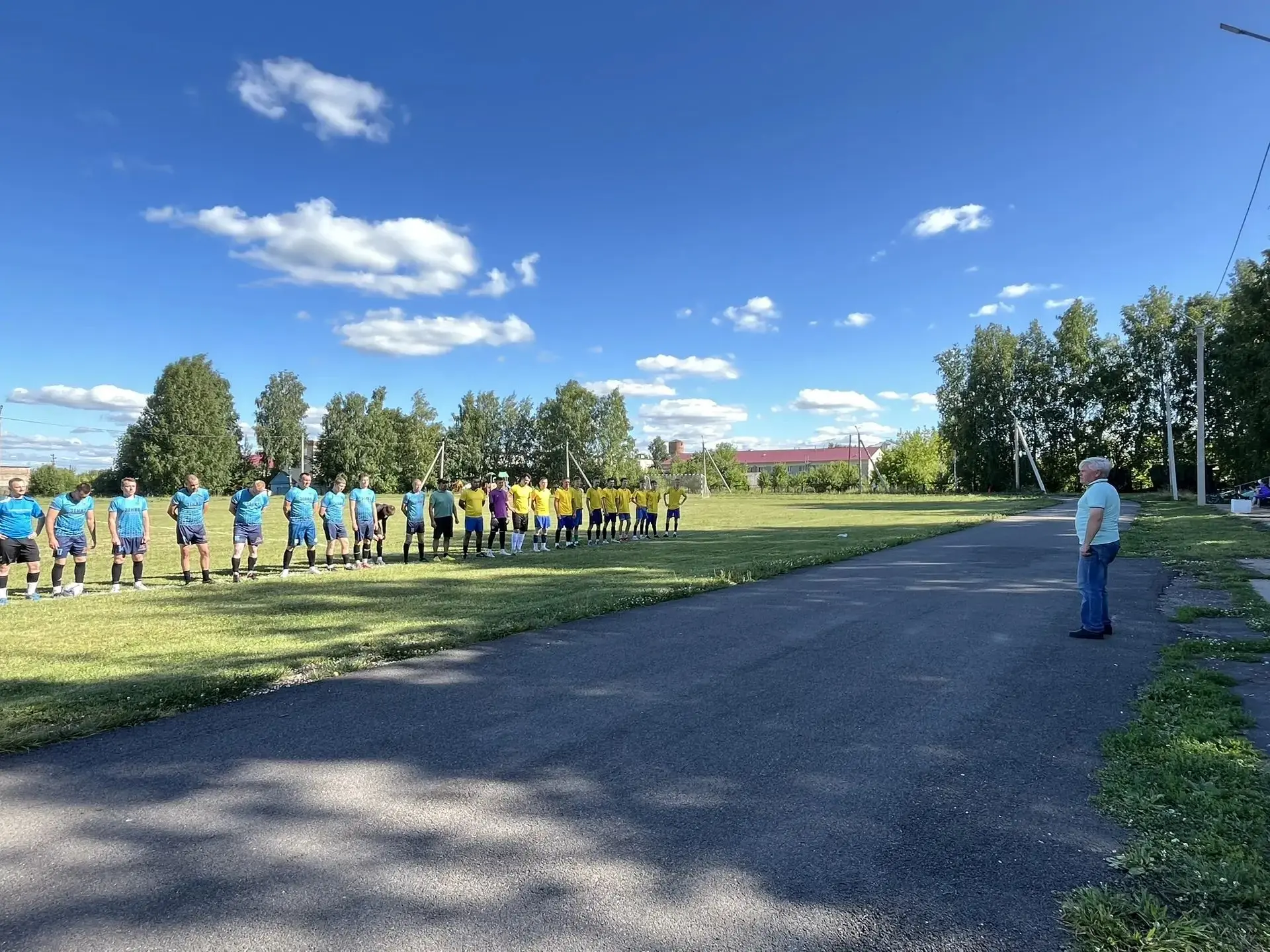 В Белинском районе состоялся матч турнира Пензенской области по футболу⚽