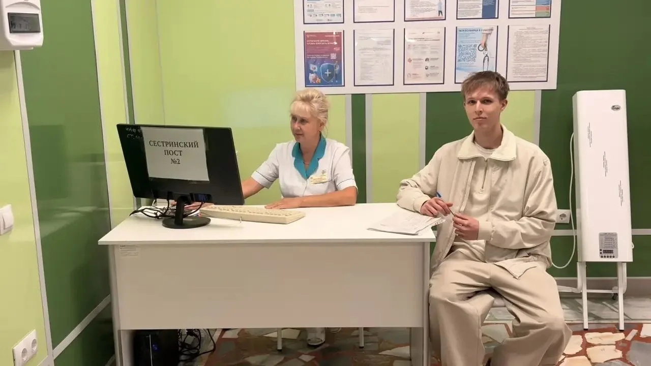⚡️На 2 этаже Чебоксарской районной больницы начал работу второй сестринский пост