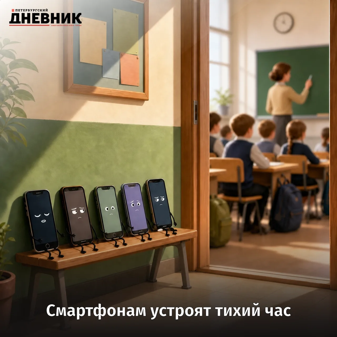 📵 Больше никаких телефонов под партой: с 1 сентября школьникам запретят пользоваться г...