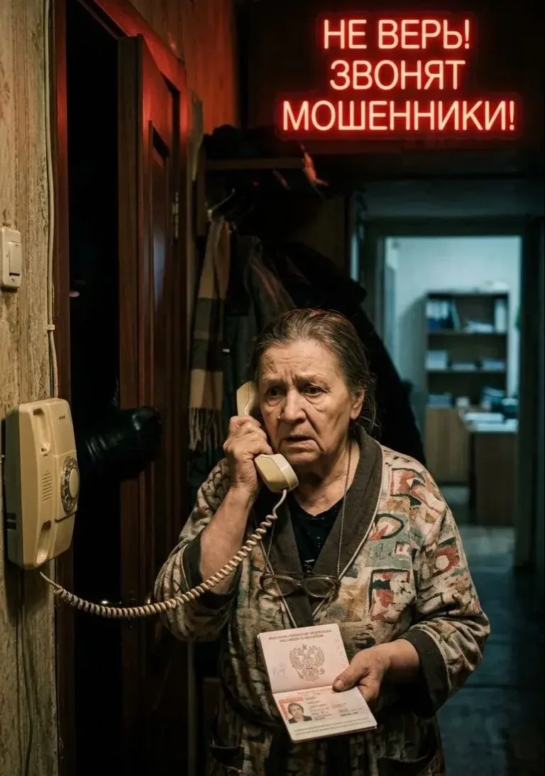 ОСТАНОВИТЕ МОШЕННИКОВ — РАССКАЖИТЕ РОДНЫМ❗