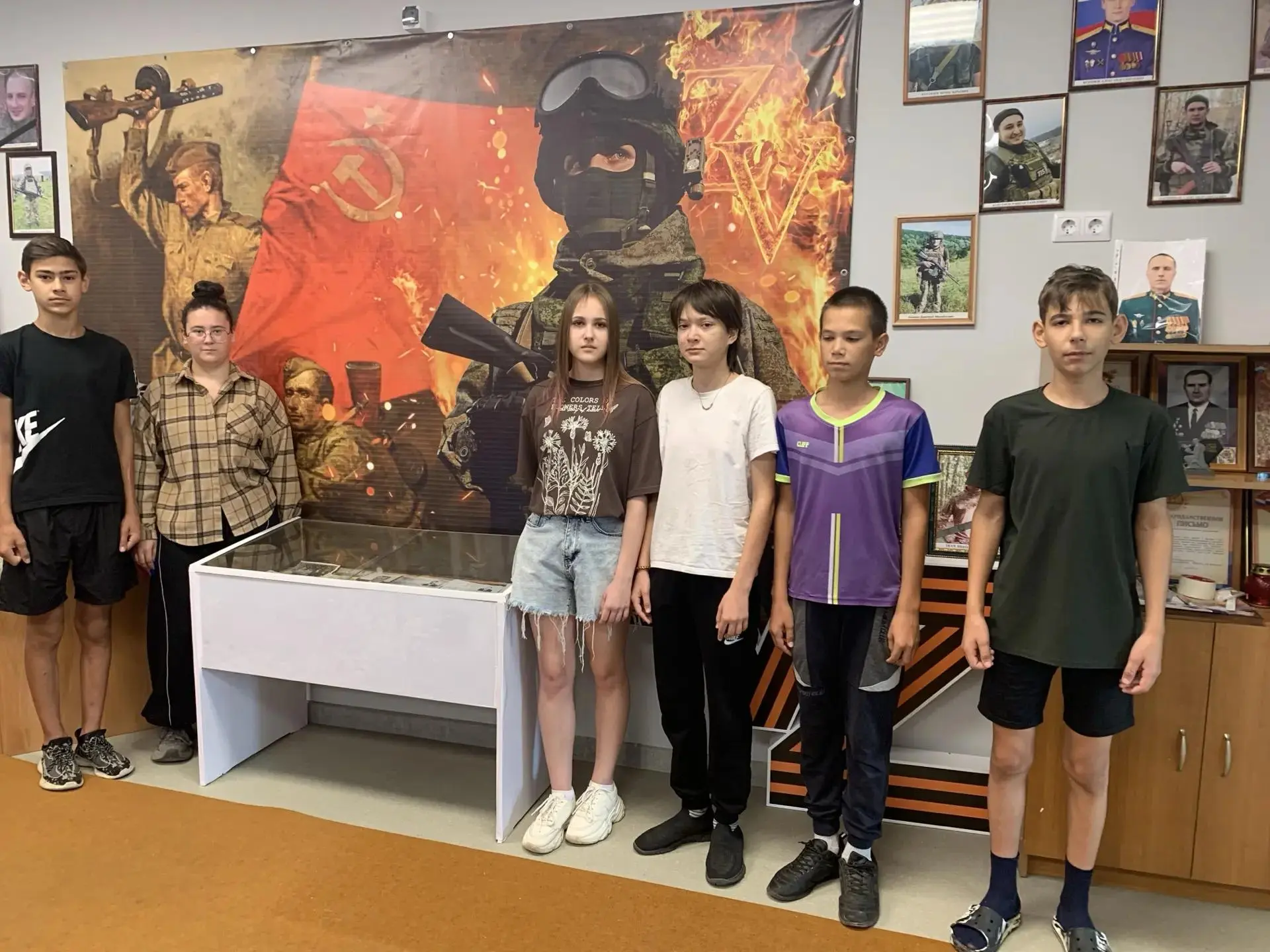 27 июля в отделе Красногвардейского музея в посёлке Медвеженский состоялось мероприятие «Дети ангелы