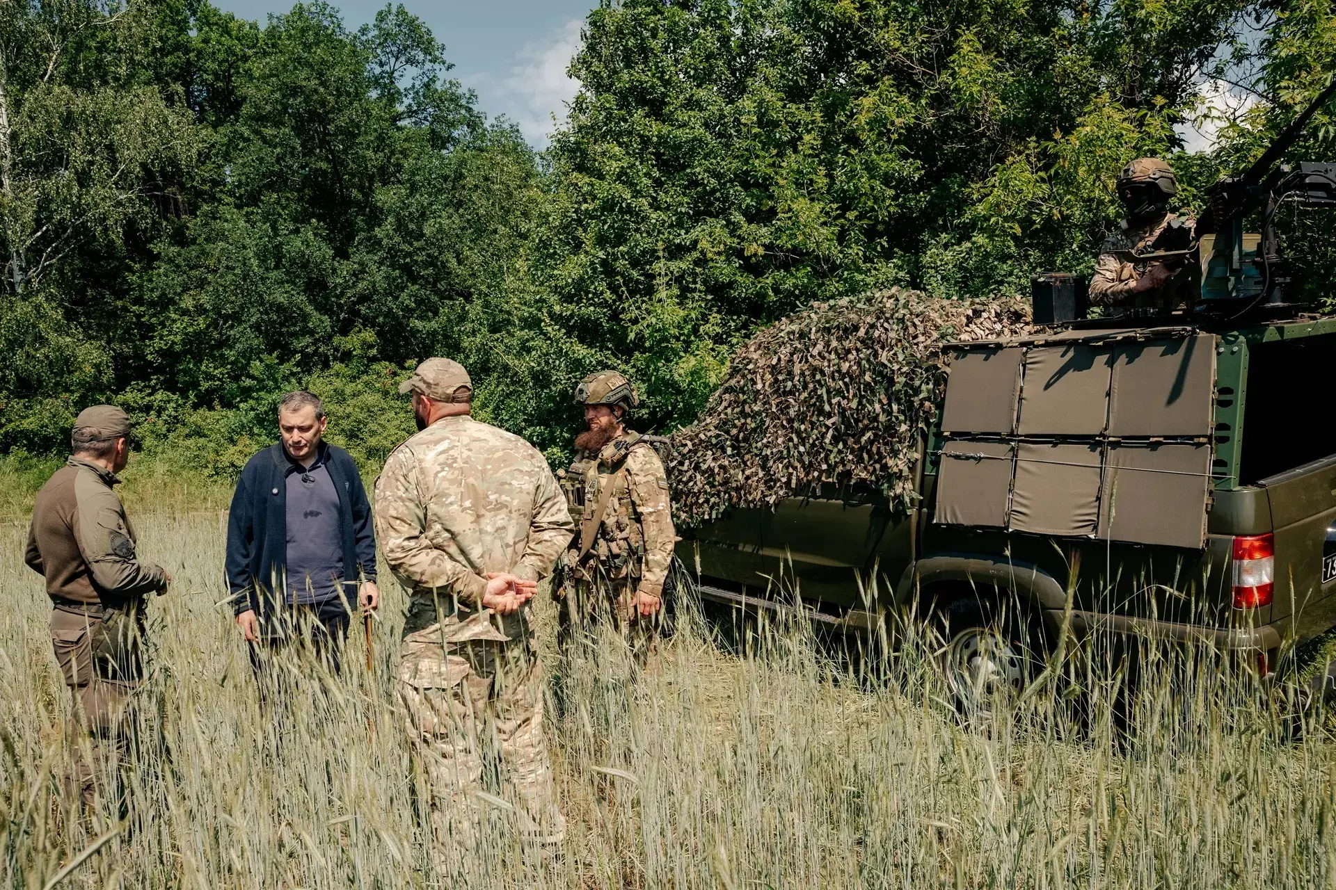 Владимир Соловьёв приехал в Курскую область чтобы снять фильм о добровольческой бригаде «БАРС-Курск»