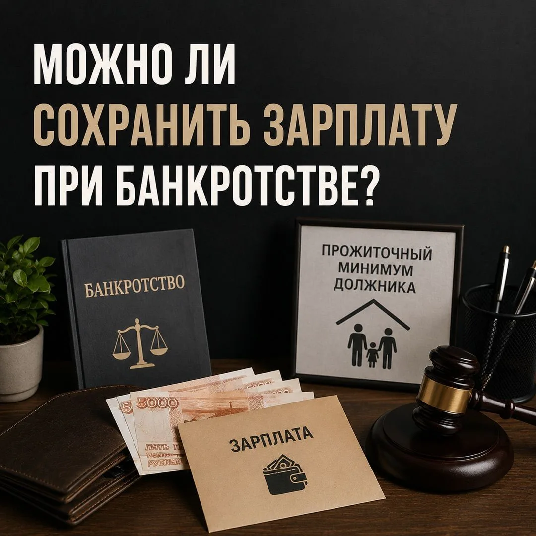 МОЖНО ЛИ СОХРАНИТЬ ЗАРПЛАТУ ПРИ БАНКРОТСТВЕ? 💰