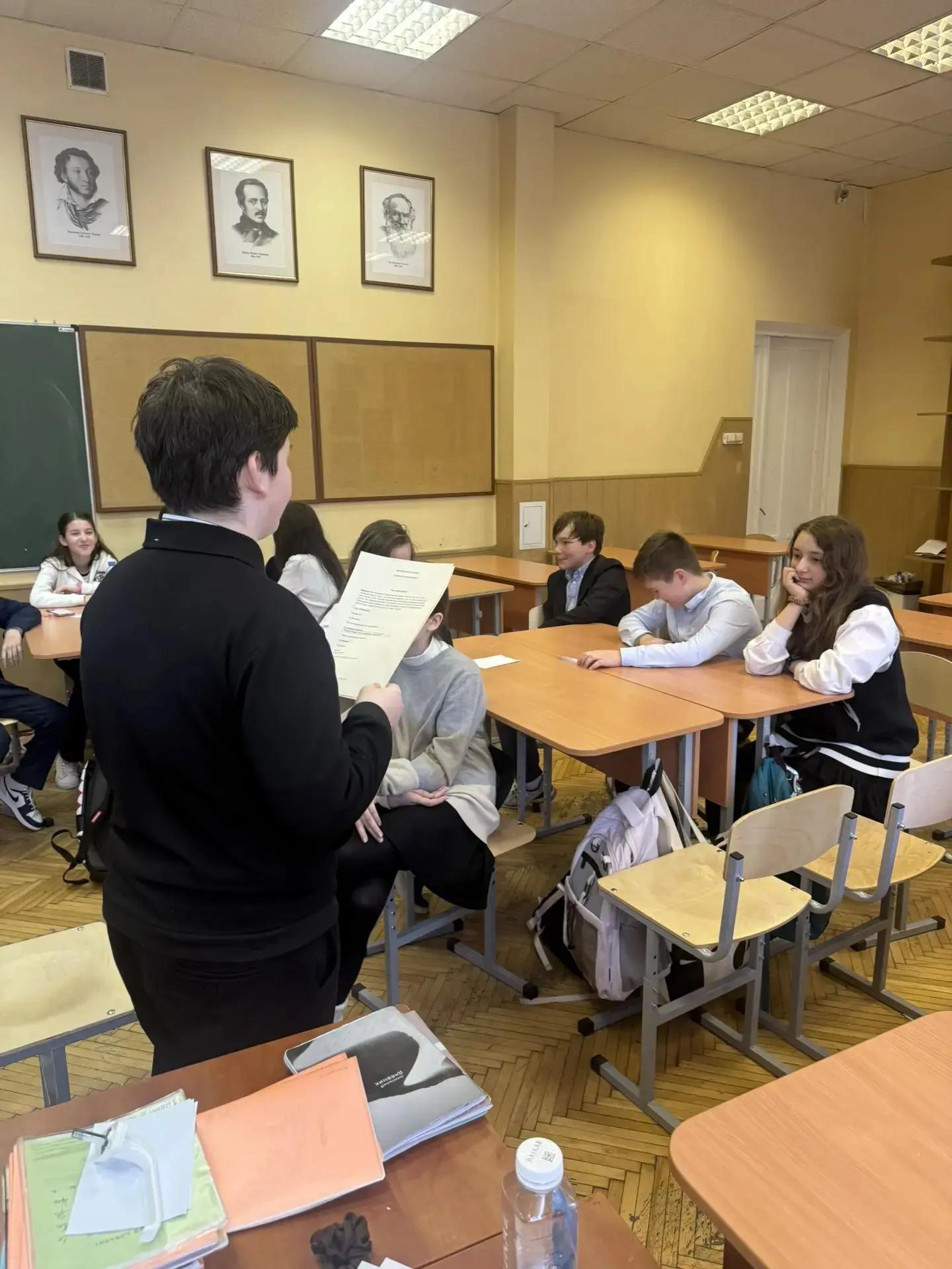 В школе прошла неделя русского языка и литературы 🖋️  📖 Воронина Оксана Евгеньевна, Крякова Елена Ал