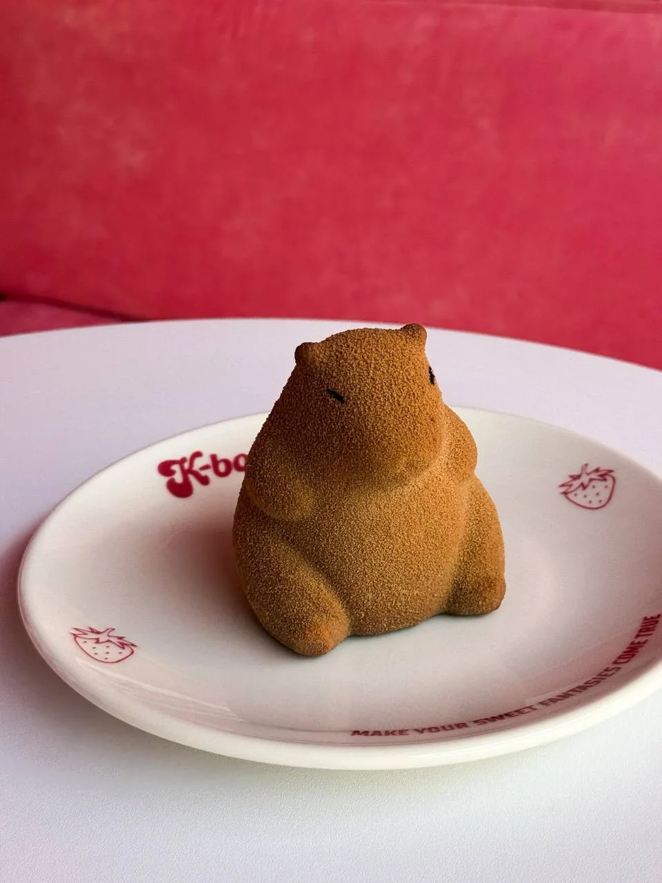 Милота дня: съедобная капибара из K-bakery! 🦫
