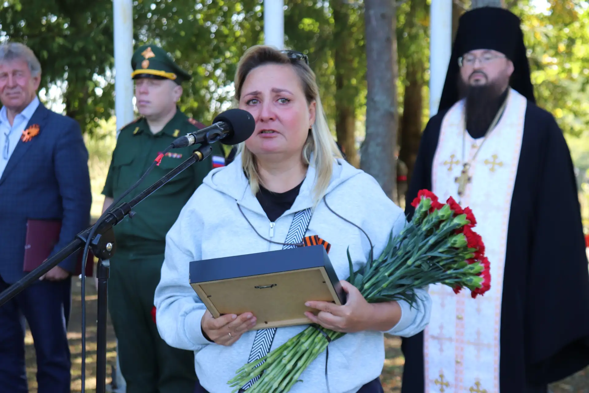 💫В Новгородской области захоронили останки 162 бойцов и командиров Красной Армии