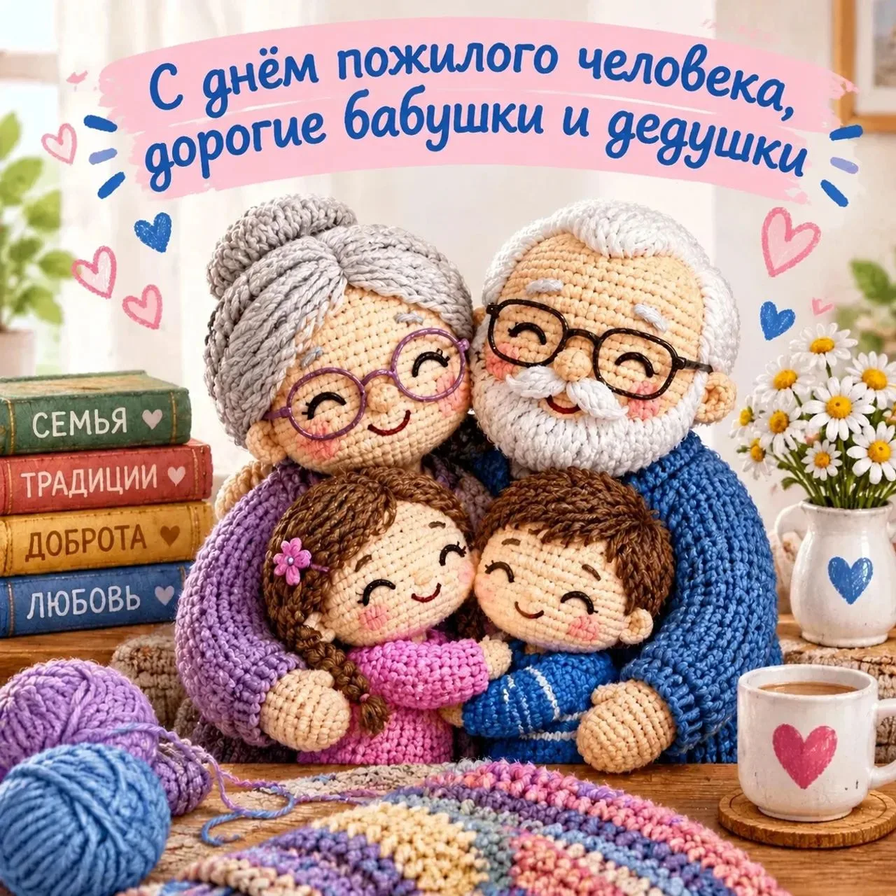 С Днём пожилого человека! 👵🏻👴🏻💛
