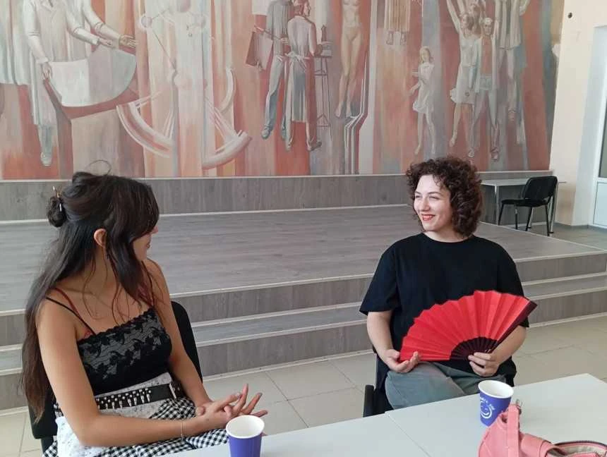 «Театральные занятия» в Горьковке